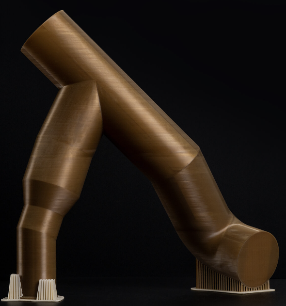 Pièce technique en PEEK imprimée en 3D